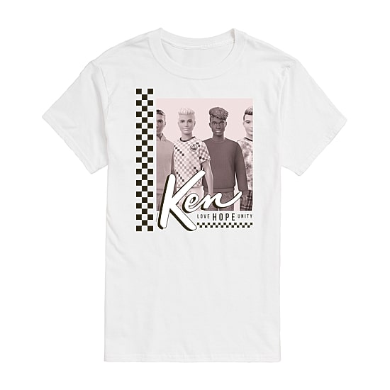 Mens Short Sleeve Barbie Graphic T-Shirt