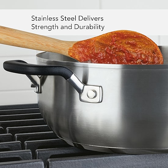 KitchenAid Stainless Steel 4-qt. Dutch Oven
