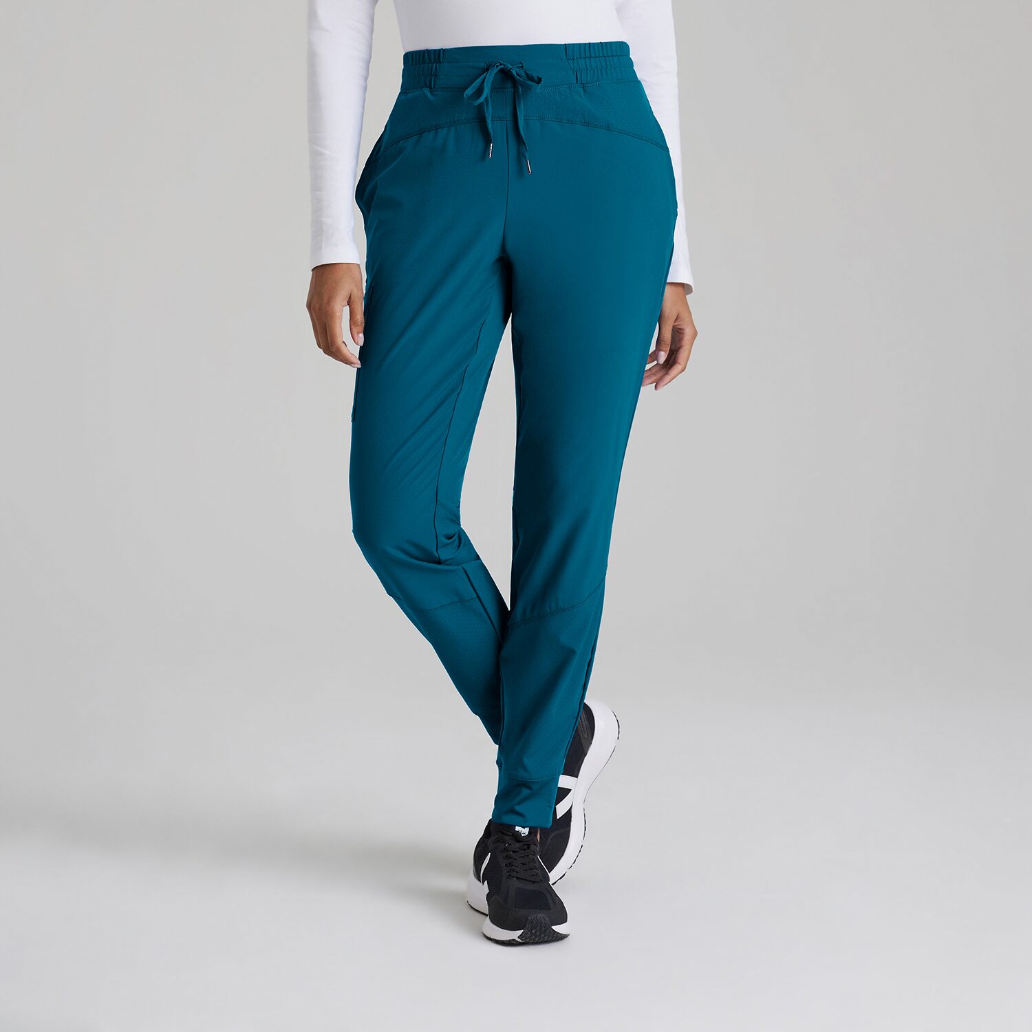 Barco One Bop513 Boost 3-Pocket Mid-Rise Jogger Womens Scrub Pant