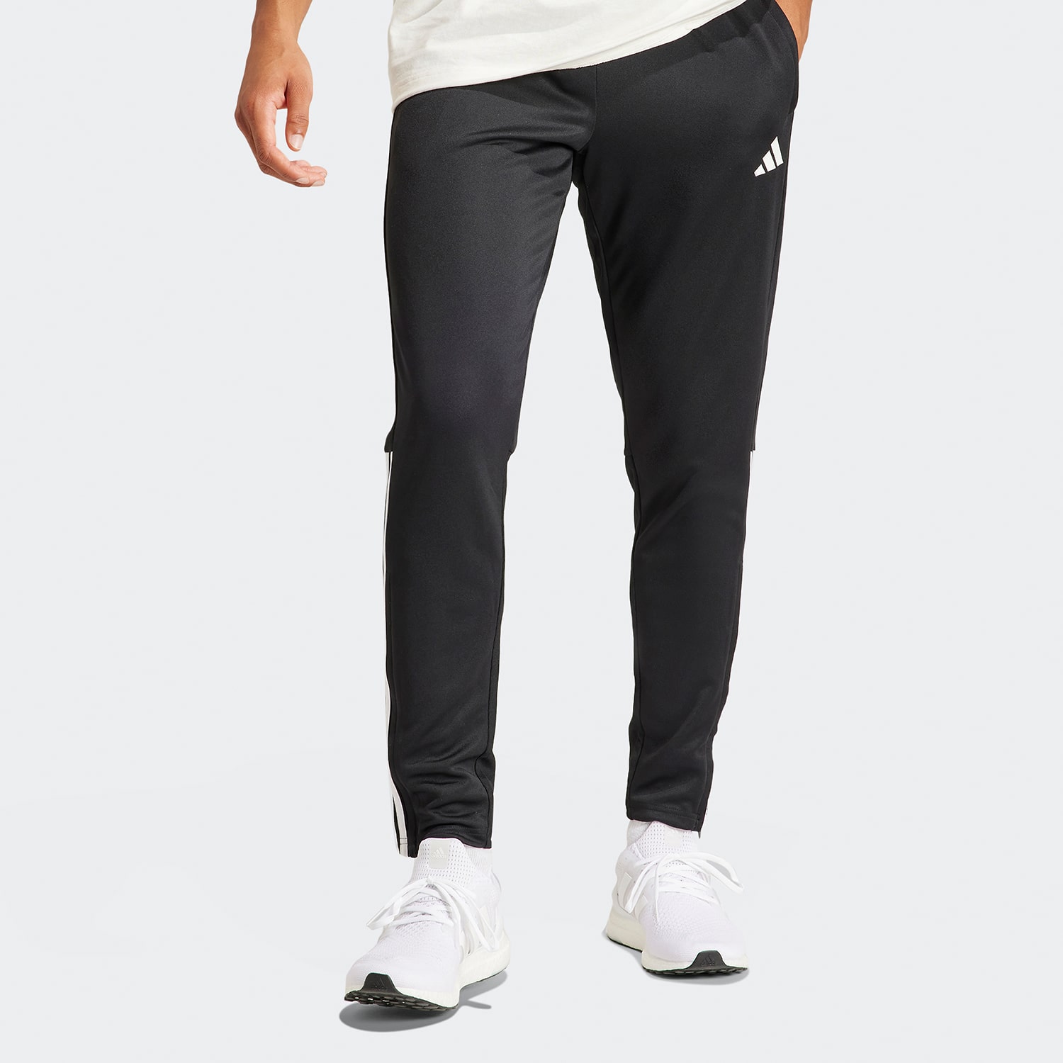 adidas Sereno Mens Tapered Mid Rise Regular Fit Track Pant