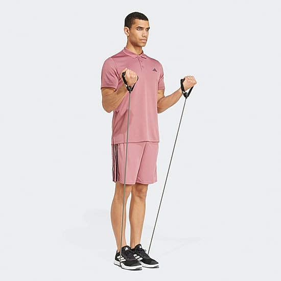 adidas Mens Short Sleeve Polo Shirt