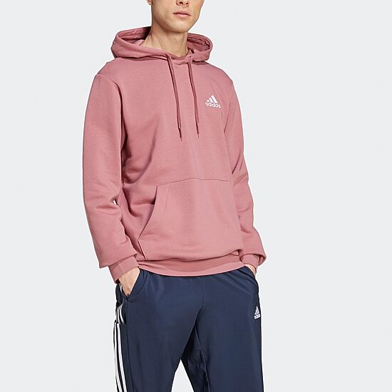 adidas Mens Long Sleeve Fleece Active Hoodie