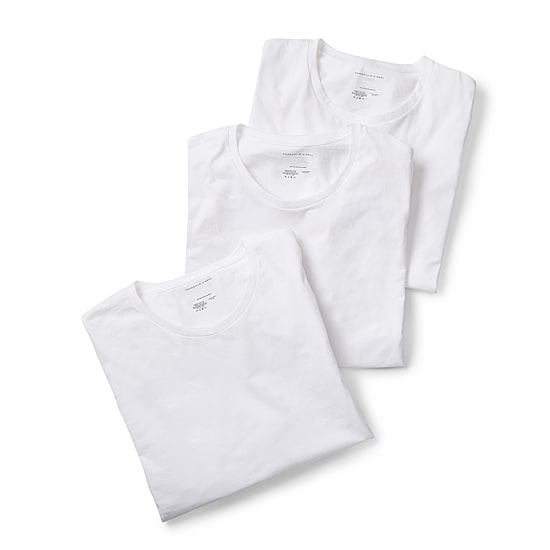 Shaquille O'Neal XLG™ Activated Cooling Mens 3 Pack Short Sleeve Crew Neck T-Shirt Tall