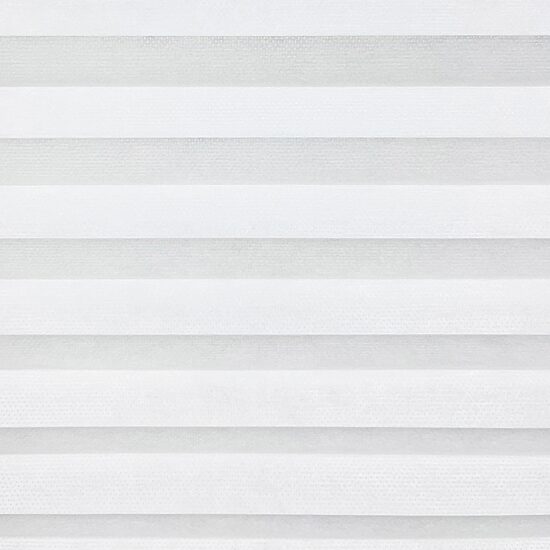 Eco Estates Fabric Cordless Light-Filtering Pleated Shade