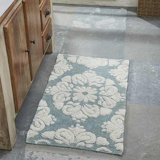 Better Trends Medallion Bath Rug
