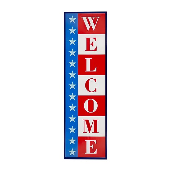 Northlight Americana Welcome Porch Sign