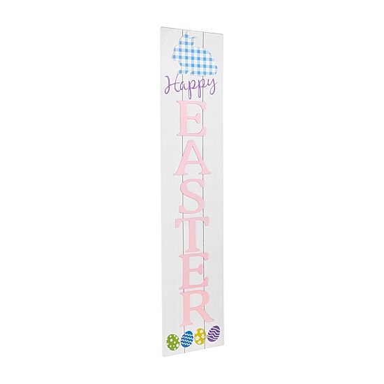 Northlight 36 Wooden Porch Easter Porch Sign