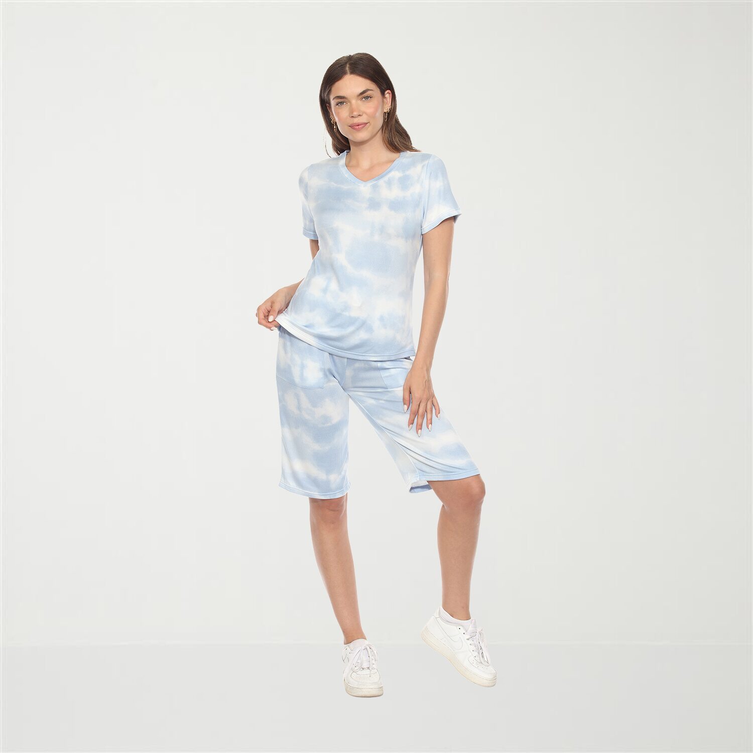White Mark 2-pc. Short Set