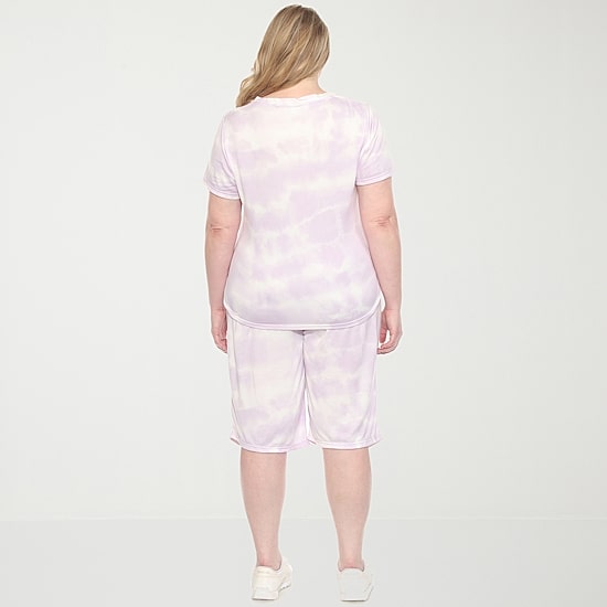 White Mark 2-pc. Short Set-Plus