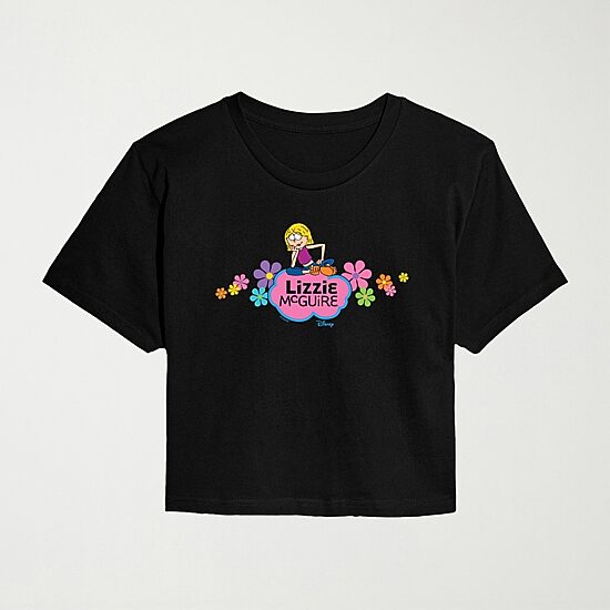 Womens Juniors Crew Neck Short Sleeve Regular Fit Graphic T-Shirt