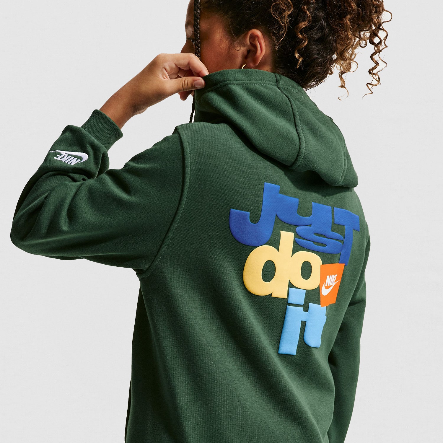 Nike Club Big Kid Unisex Long Sleeve Active Hoodie