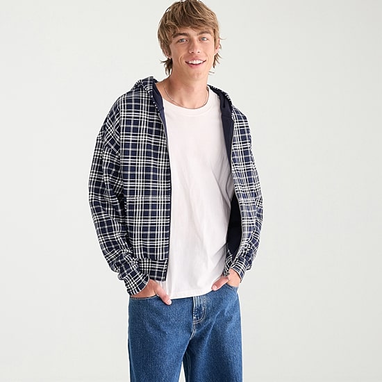 AEROPOSTALE Mens Long Sleeve Fleece Zipper Hoodie