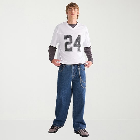 AEROPOSTALE Mens V Neck Short Sleeve Jersey