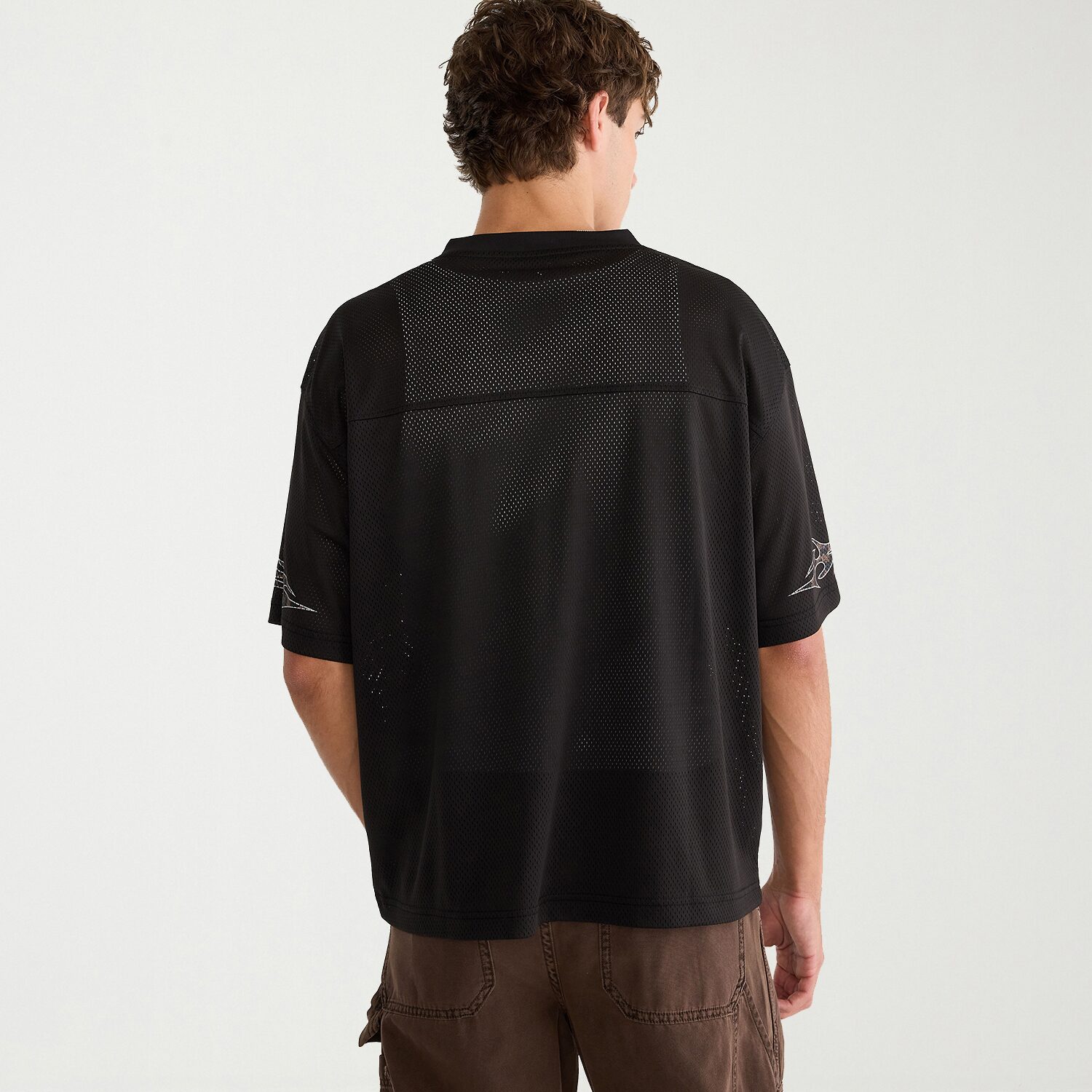AEROPOSTALE Mens V Neck Short Sleeve Jersey