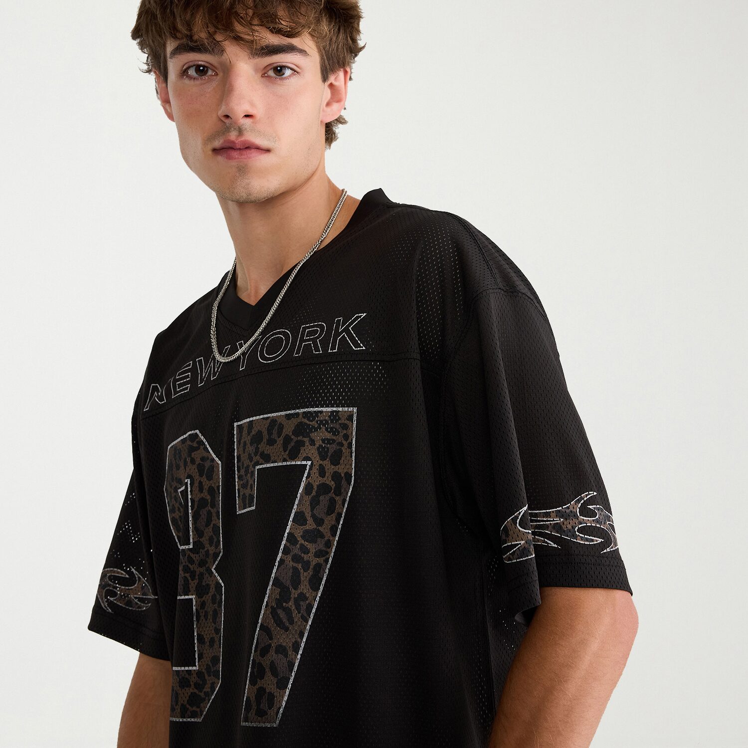 AEROPOSTALE Mens V Neck Short Sleeve Jersey