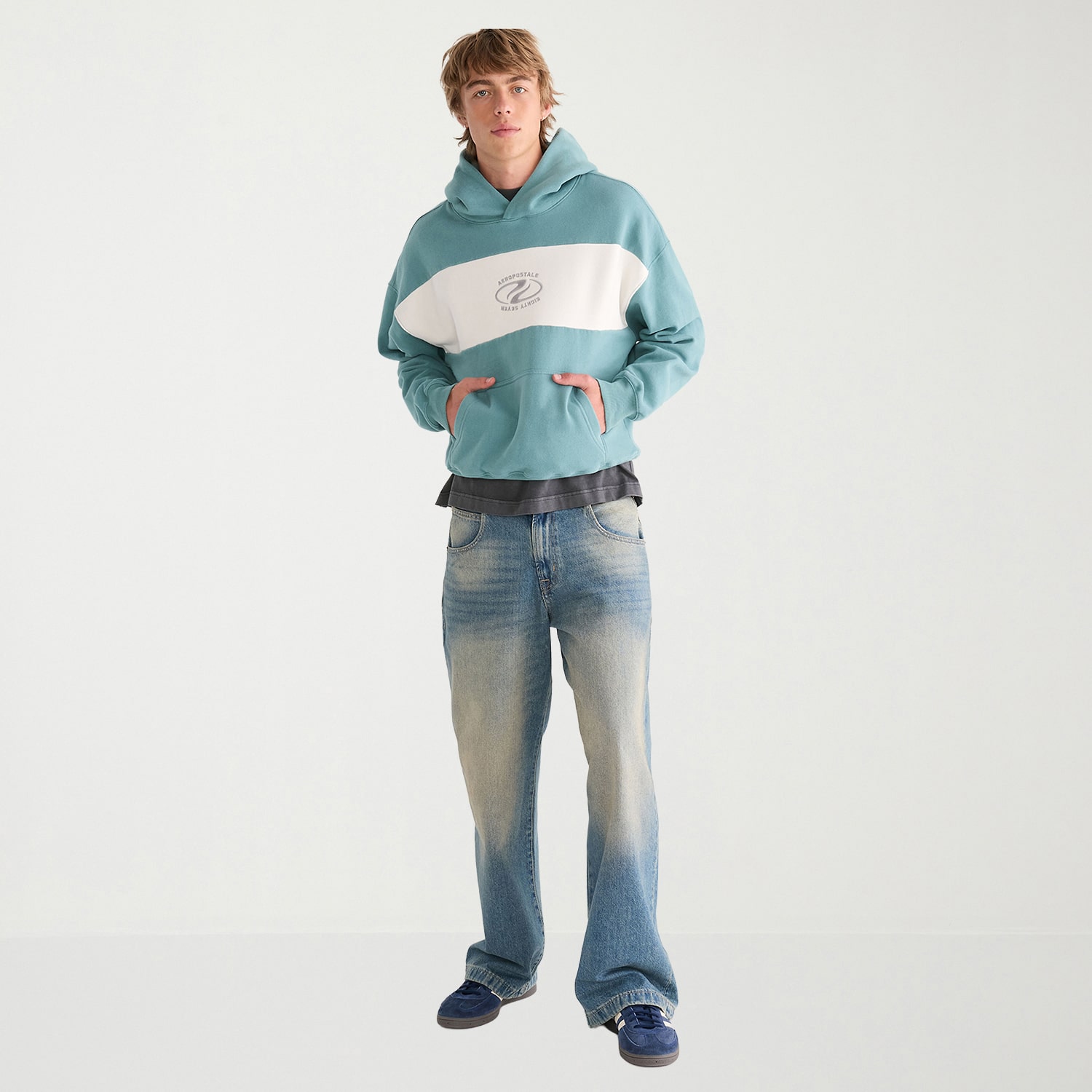 AEROPOSTALE Mens Long Sleeve Hoodie