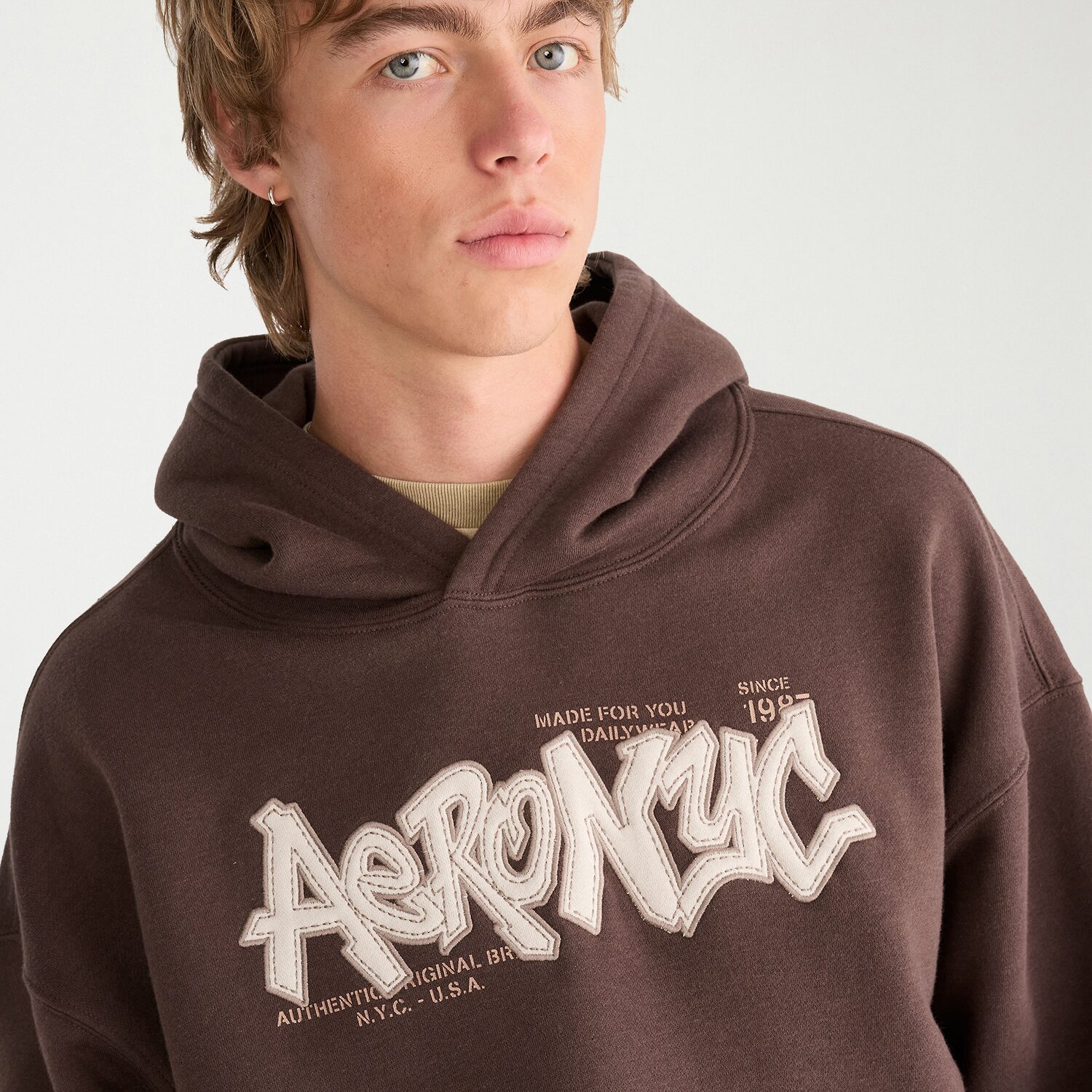 AEROPOSTALE Mens Long Sleeve Hoodie