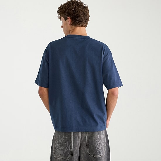 AEROPOSTALE Mens Crew Neck Short Sleeve Boxy Fit Graphic T-Shirt