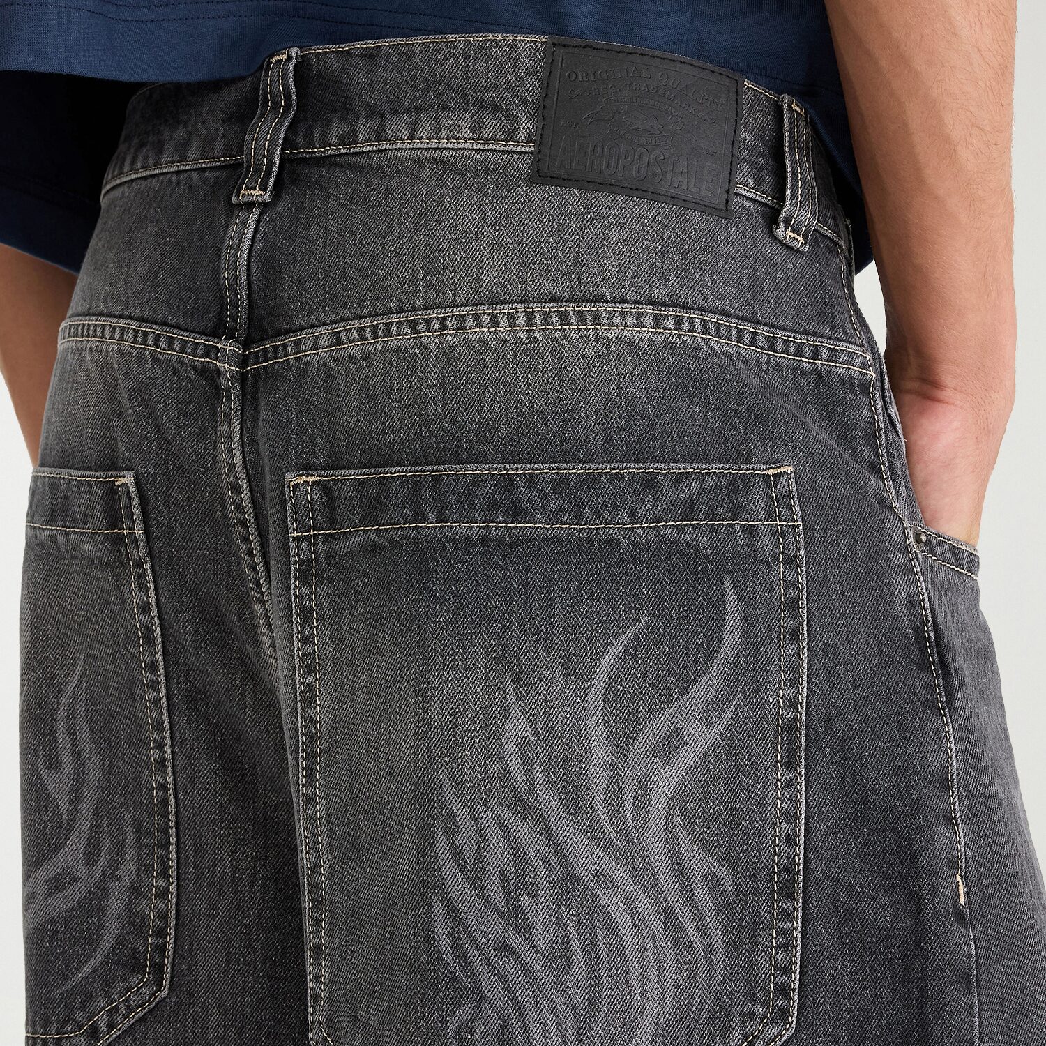 AEROPOSTALE Mens Mega Baggy Fit Jean