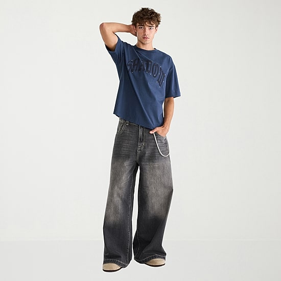 AEROPOSTALE Mens Mega Baggy Fit Jean