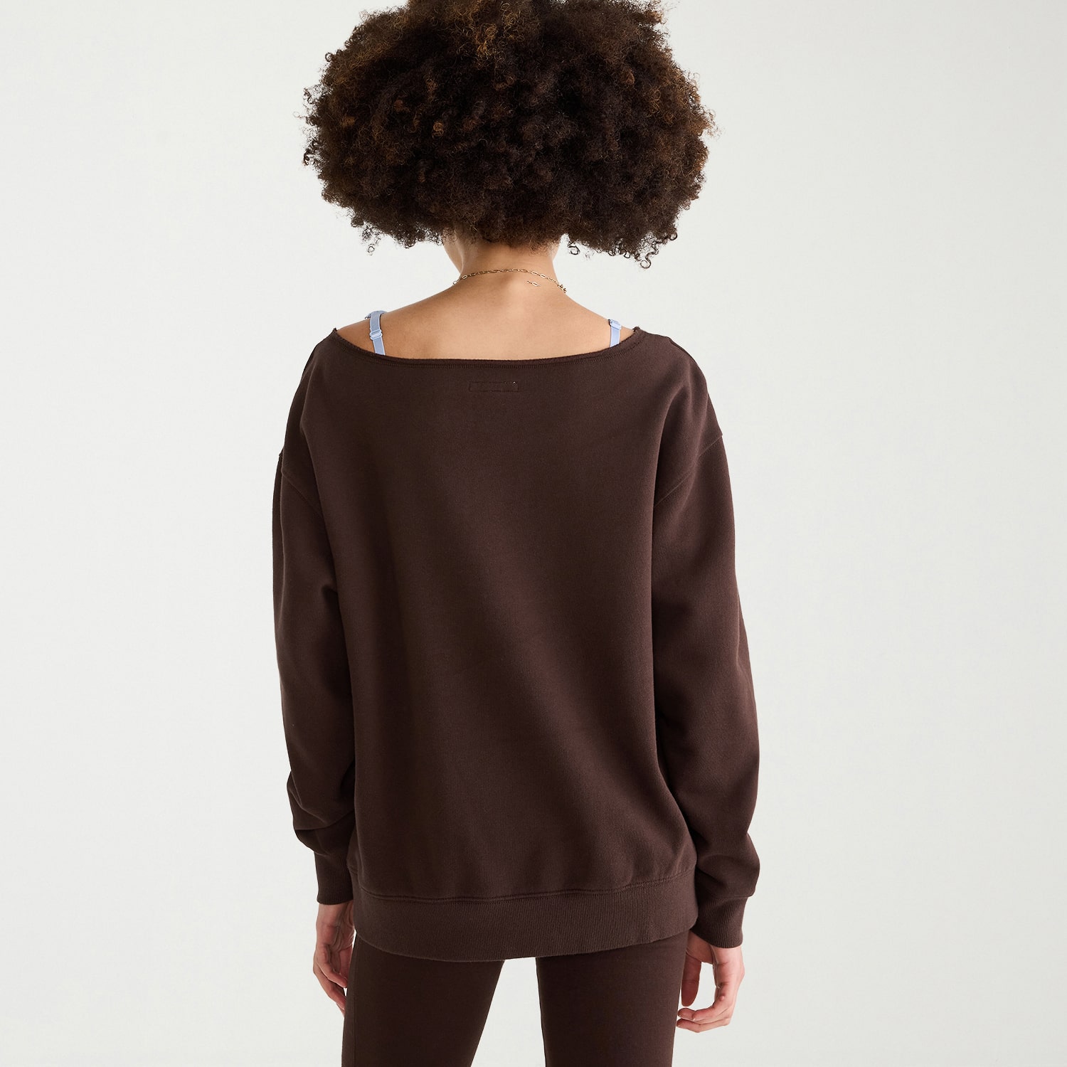 AEROPOSTALE Womens Juniors Crew Neck Long Sleeve Sweatshirt
