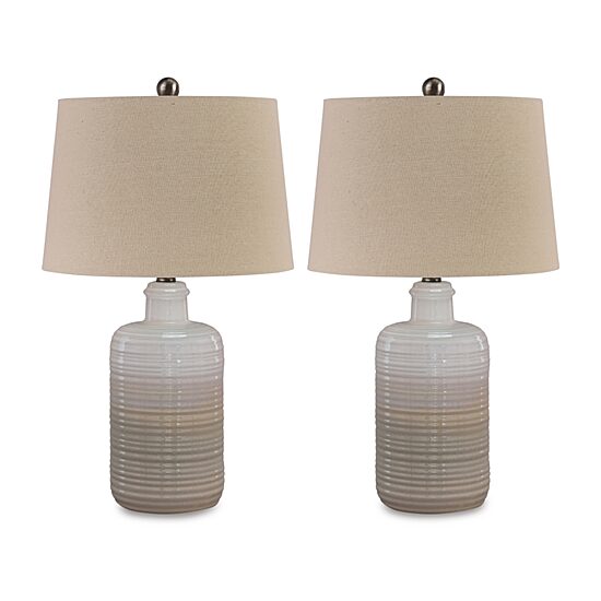 Signature Design by Ashley® Marnina 2-pc. Ceramic Table Lamp