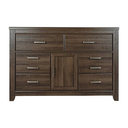 signature design by ashley culverbach dresser The Culverbach Gray Six Drawer Dresser available at Wier Furniture serving  Lewistown, MT and surrounding areas