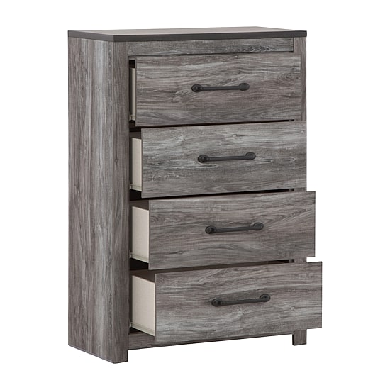 Signature Design by Ashley Bronyan 4-Drawer Chest in Dark Gray