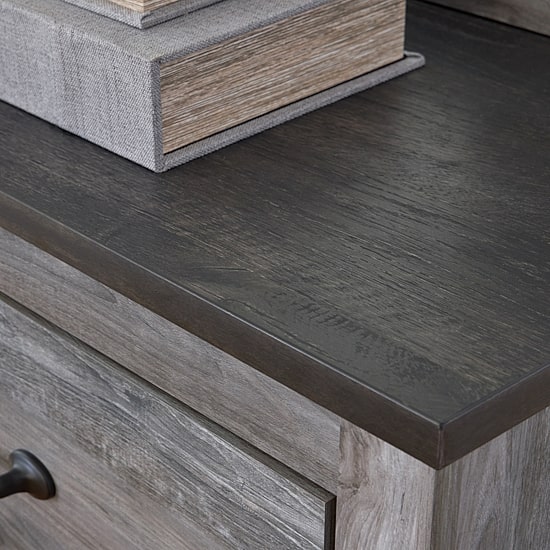 Signature Design by Ashley Bronyan 6-Drawer Dresser in Dark Gray