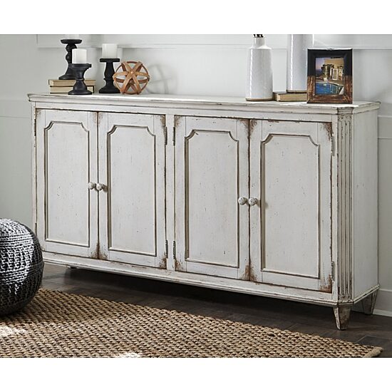 Signature Design by Ashley® Mirimyn Storage End Table with Panel Doors