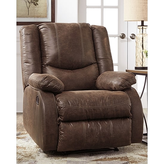Signature Design by Ashley® Bladewood Roll-Arm Recliner