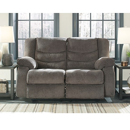 Signature Design by Ashley® Henderson Pad-Arm Reclining Loveseat
