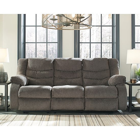 Signature Design by Ashley® Henderson Pad-Arm Reclining Sofa
