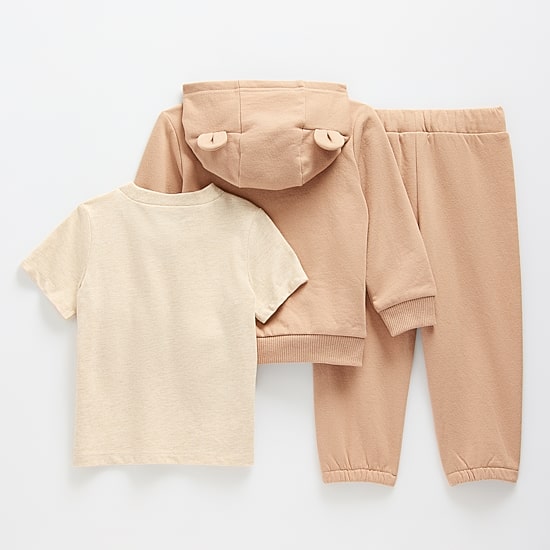 Little Lad Baby Boys Knit Pant Set