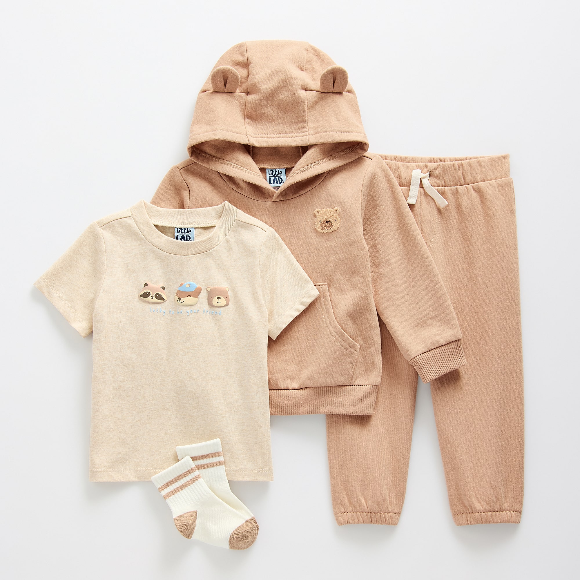 Little Lad Baby Boys Pant Set