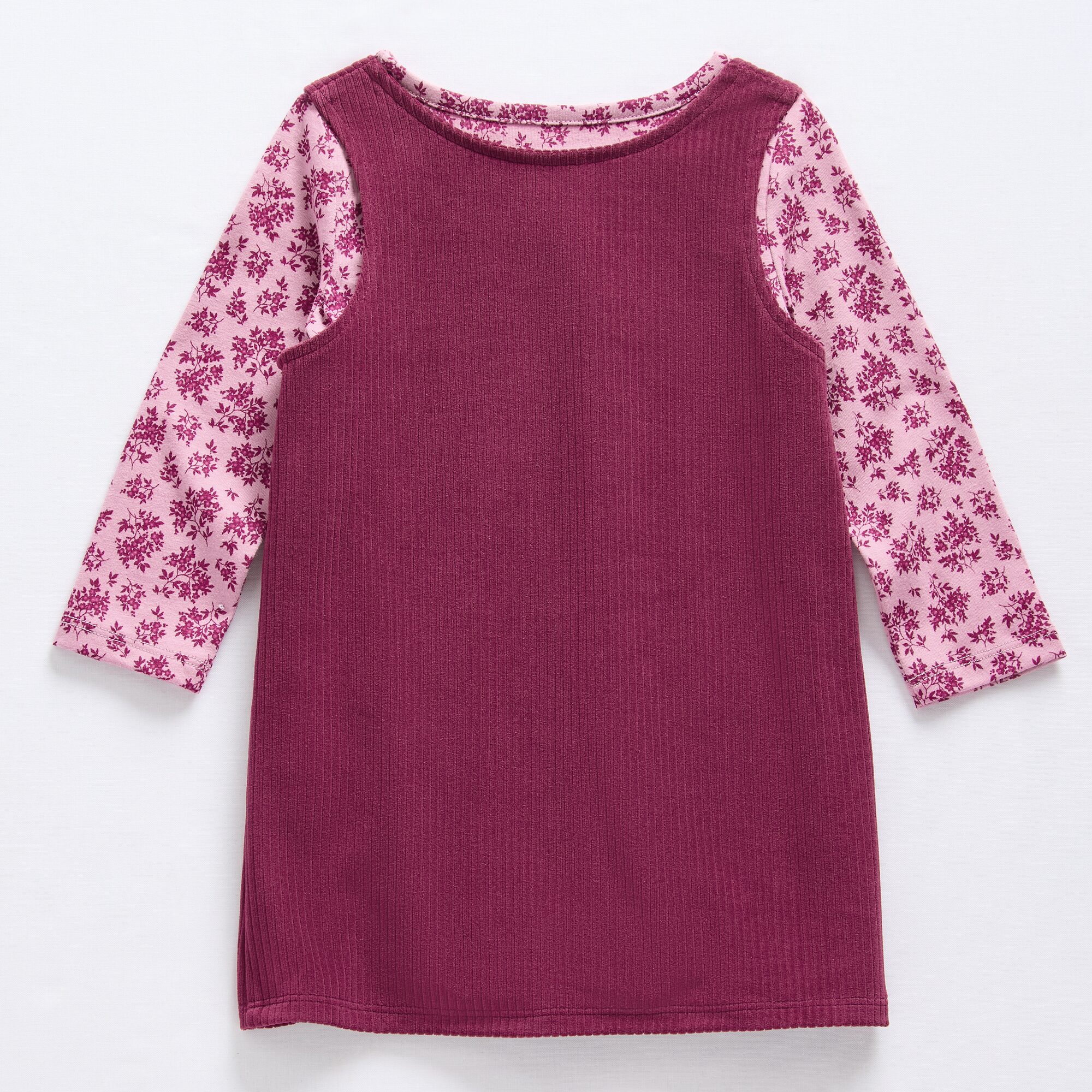 Okie Dokie Baby Girls 2-pc. Dress Set