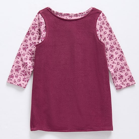Okie Dokie Baby Girls 2-pc. Dress Set