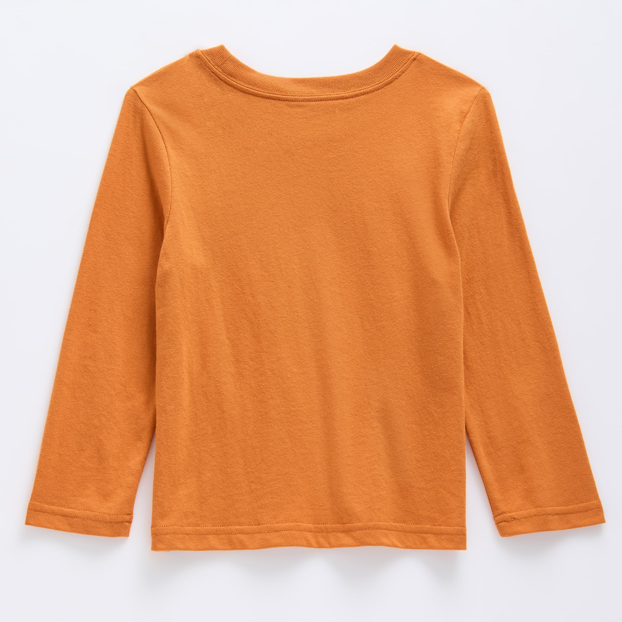 Okie Dokie Toddler & Little Unisex Crew Neck Long Sleeve Classic Fit Graphic T-Shirt