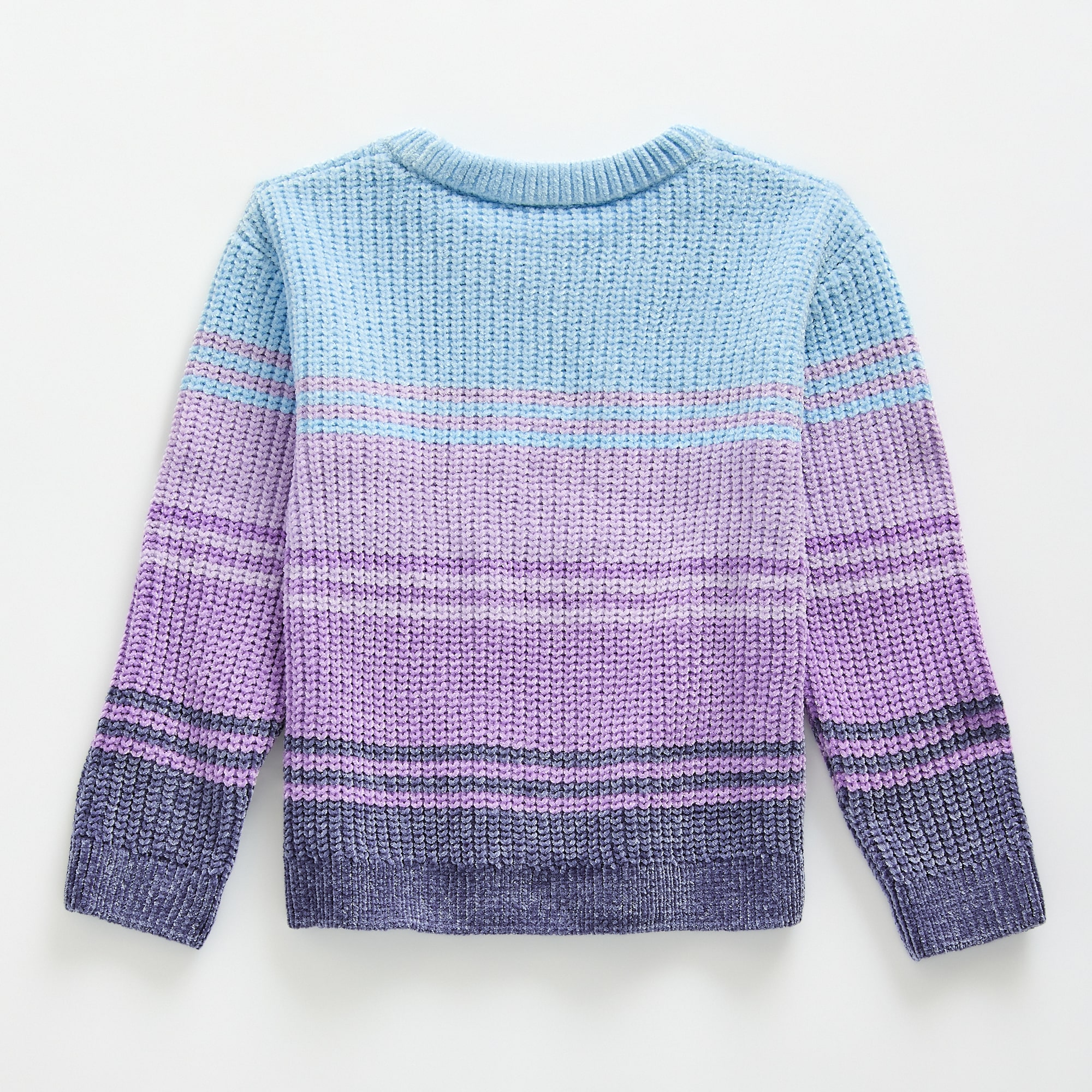Okie Dokie Toddler & Little Girls Round Neck Long Sleeve Pullover Sweater