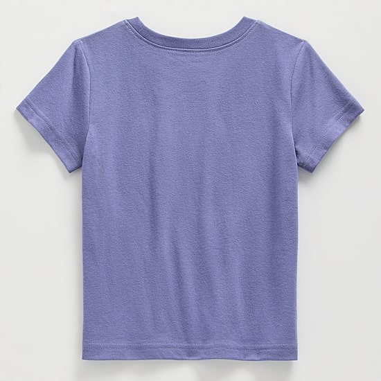 Okie Dokie Toddler & Little Girls Round Neck Short Sleeve Classic Fit Graphic T-Shirt