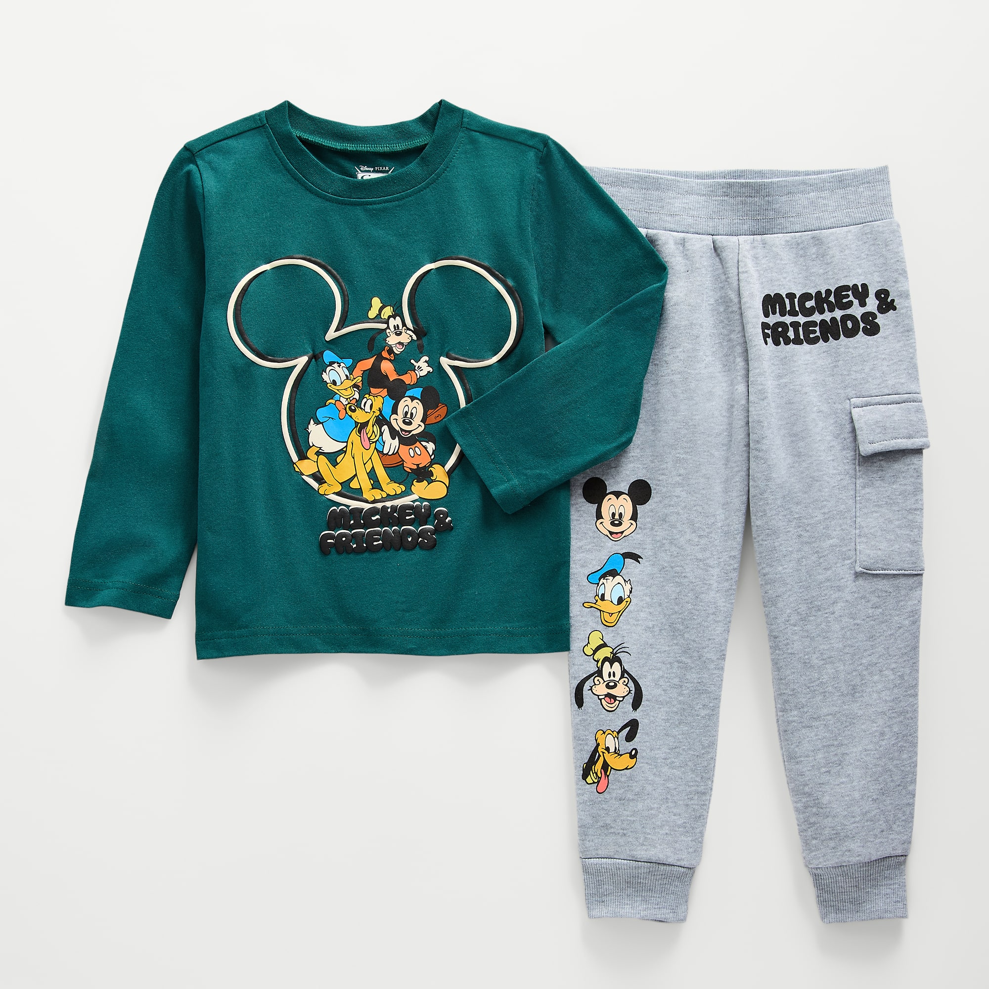 Toddler Boys Mickey Mouse 2-pc. Pant Set