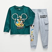 Toddler Boys Mickey Mouse 2-pc. Pant Set