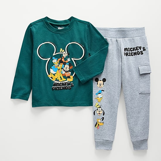 Toddler Boys Mickey Mouse 2-pc. Pant Set