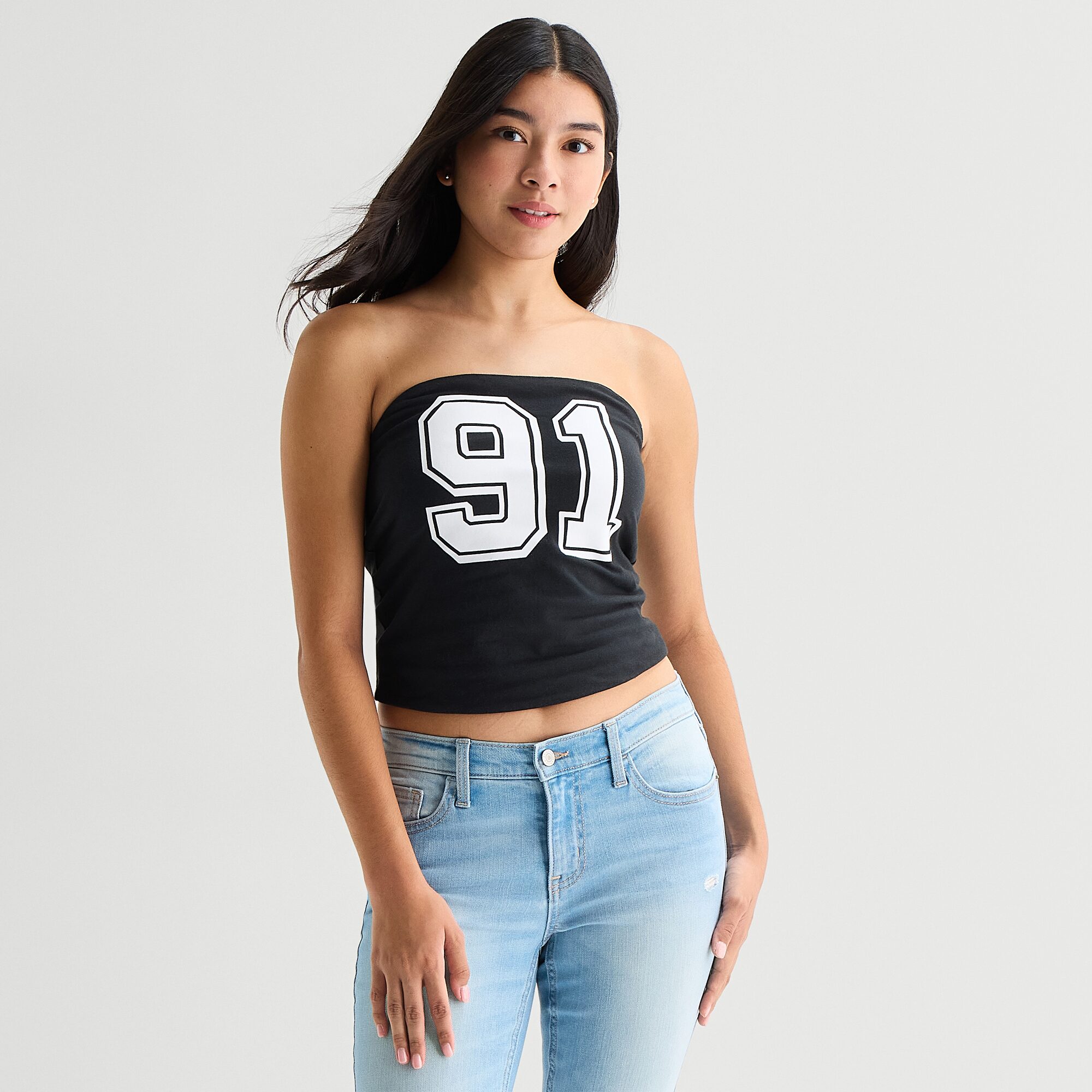 Reversible Womens Juniors Tube Top