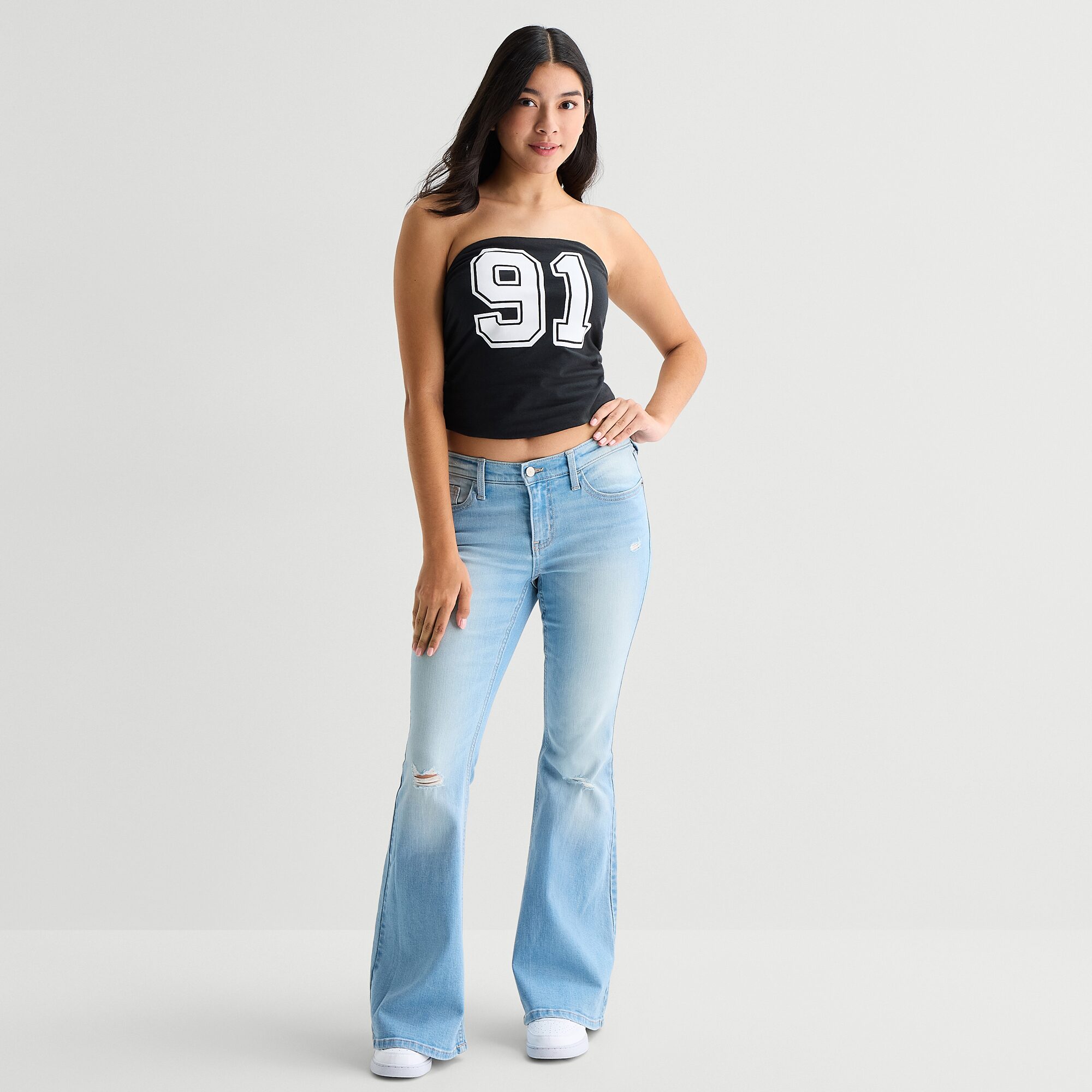 Reversible Womens Juniors Tube Top
