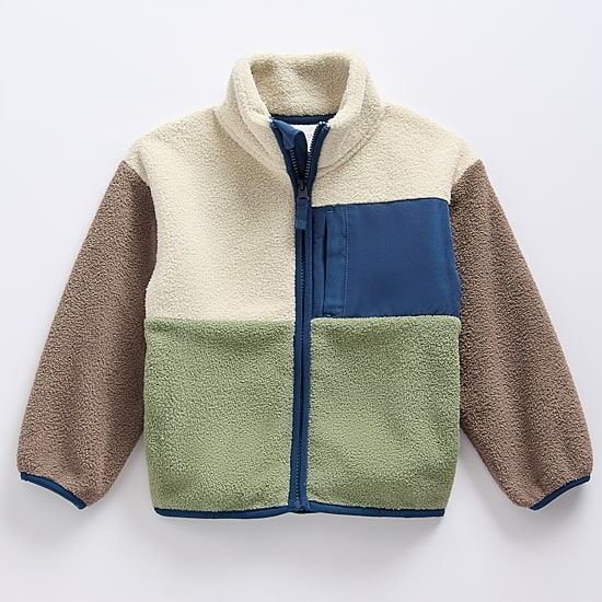 Okie Dokie Sherpa Toddler & Little Boys Jacket