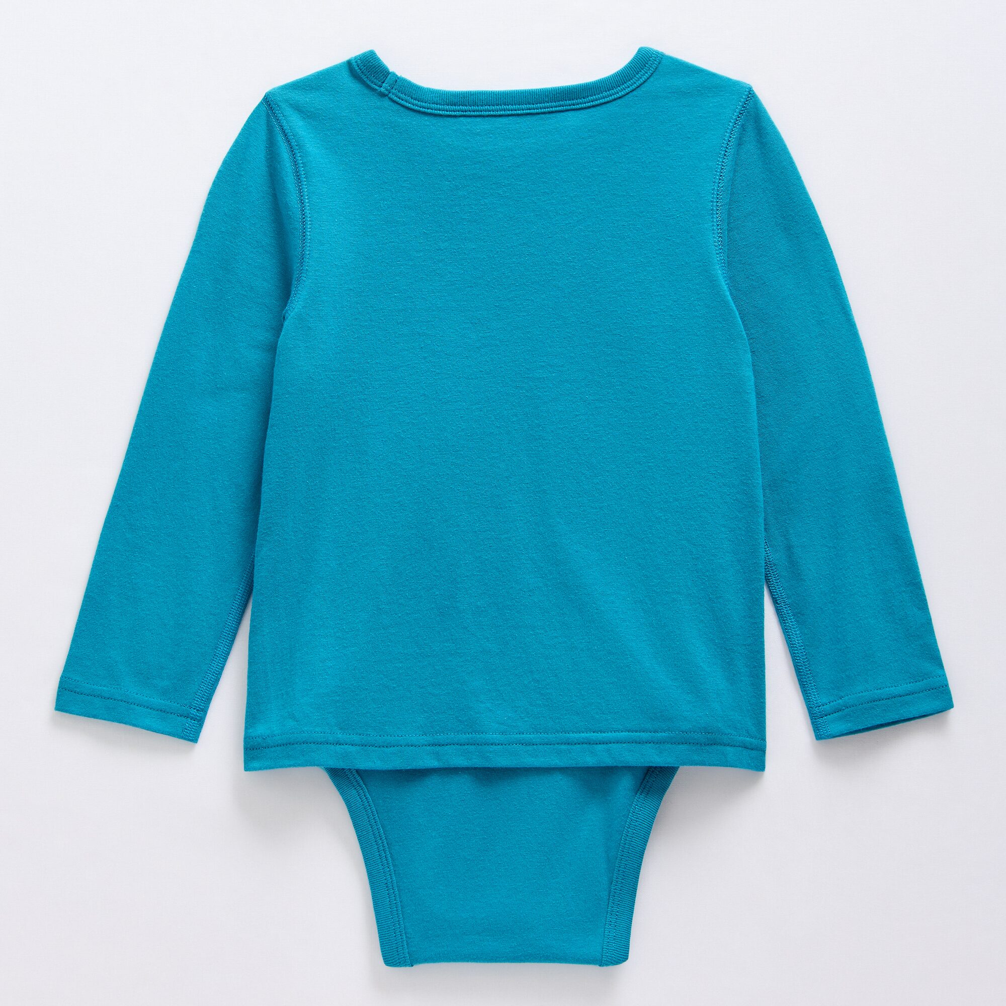 Okie Dokie Toddler Boys Crew Neck Long Sleeve Adaptive Bodysuit