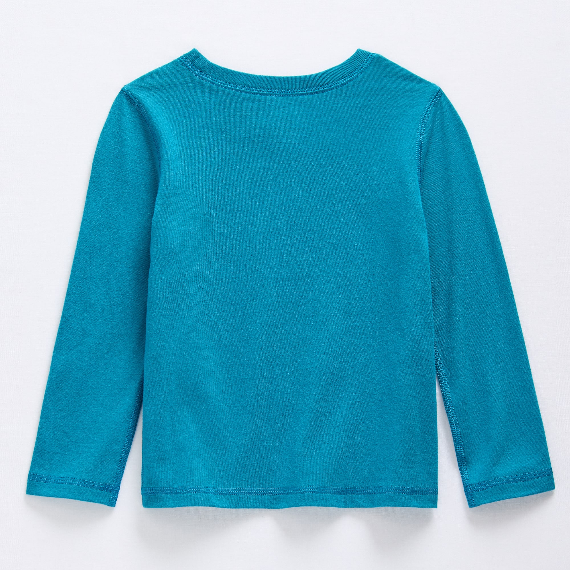 Okie Dokie Toddler Boys Easy-on + Easy-off Sensory Friendly Crew Neck Long Sleeve Adaptive Regular Fit Graphic T-Shirt