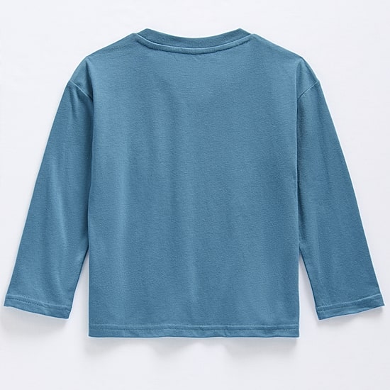 Toddler Boys Crew Neck Long Sleeve Regular Fit Paw Patrol Graphic T-Shirt