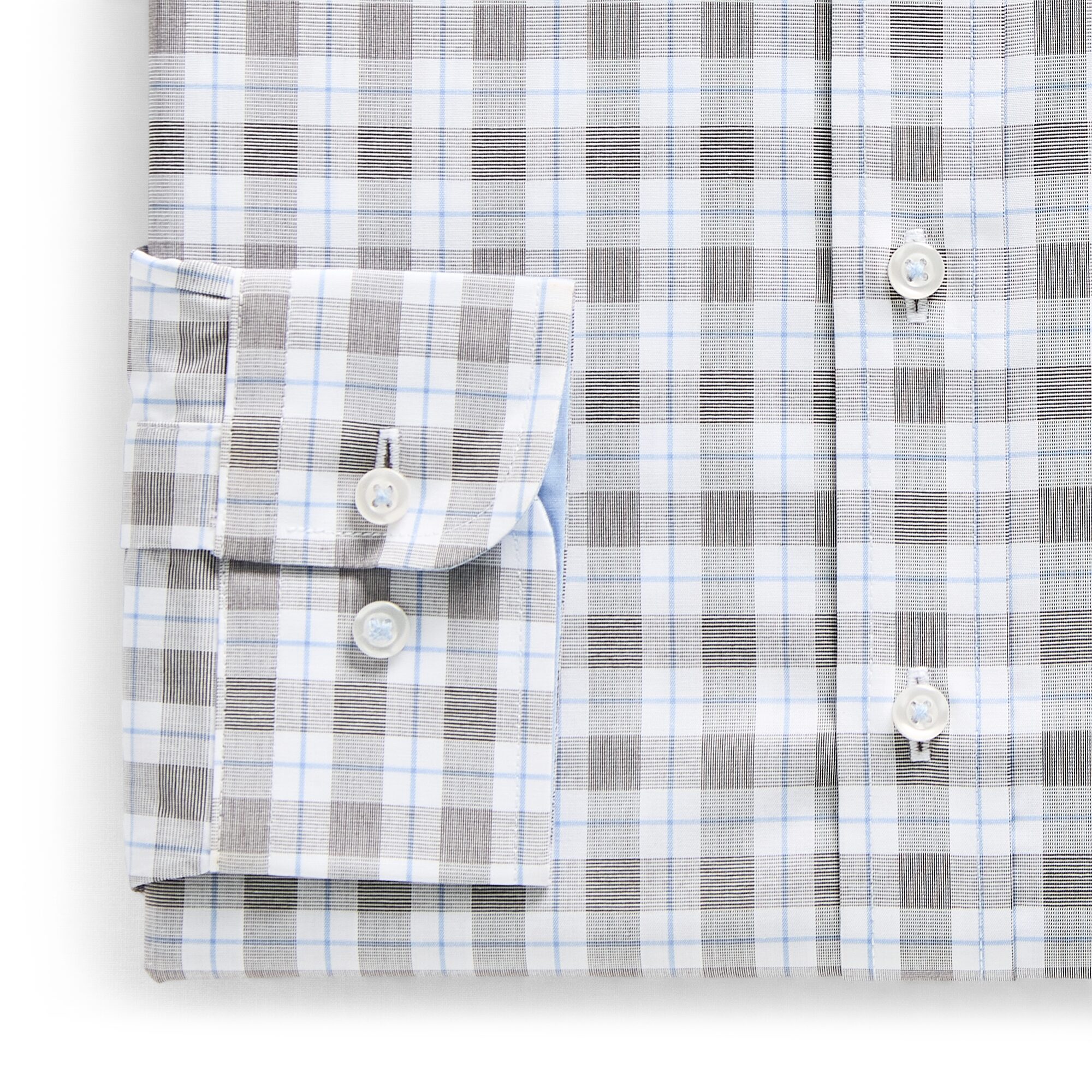 Stafford Plaid Mens Long Sleeve Regular Fit Button-Down Shirt